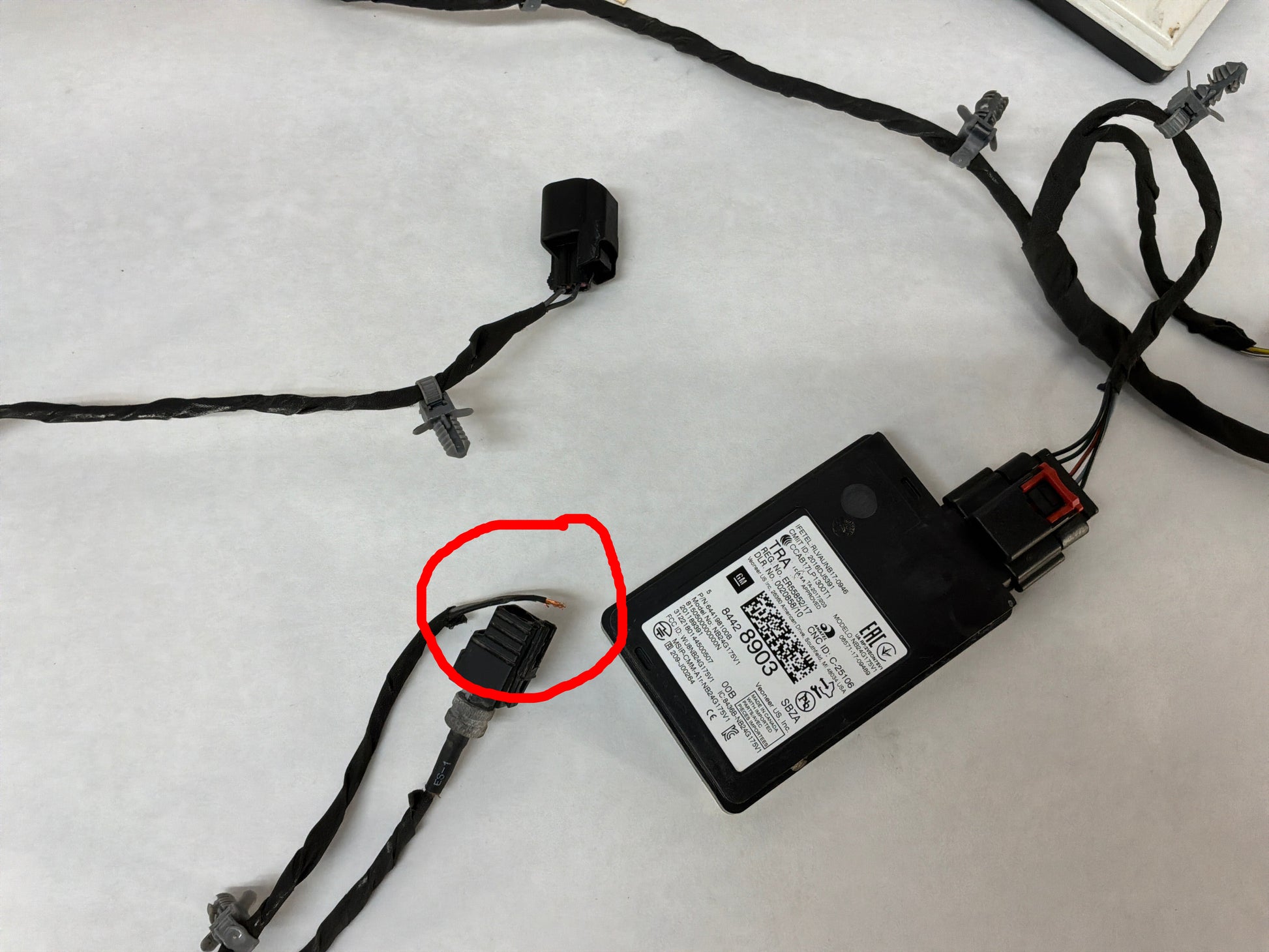 Rear bumper harness - Day's Parts Yard