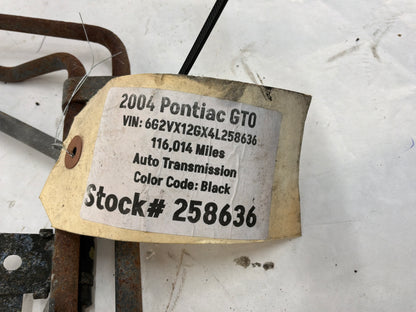 2004 Pontiac GTO Power Steering Lines OEM