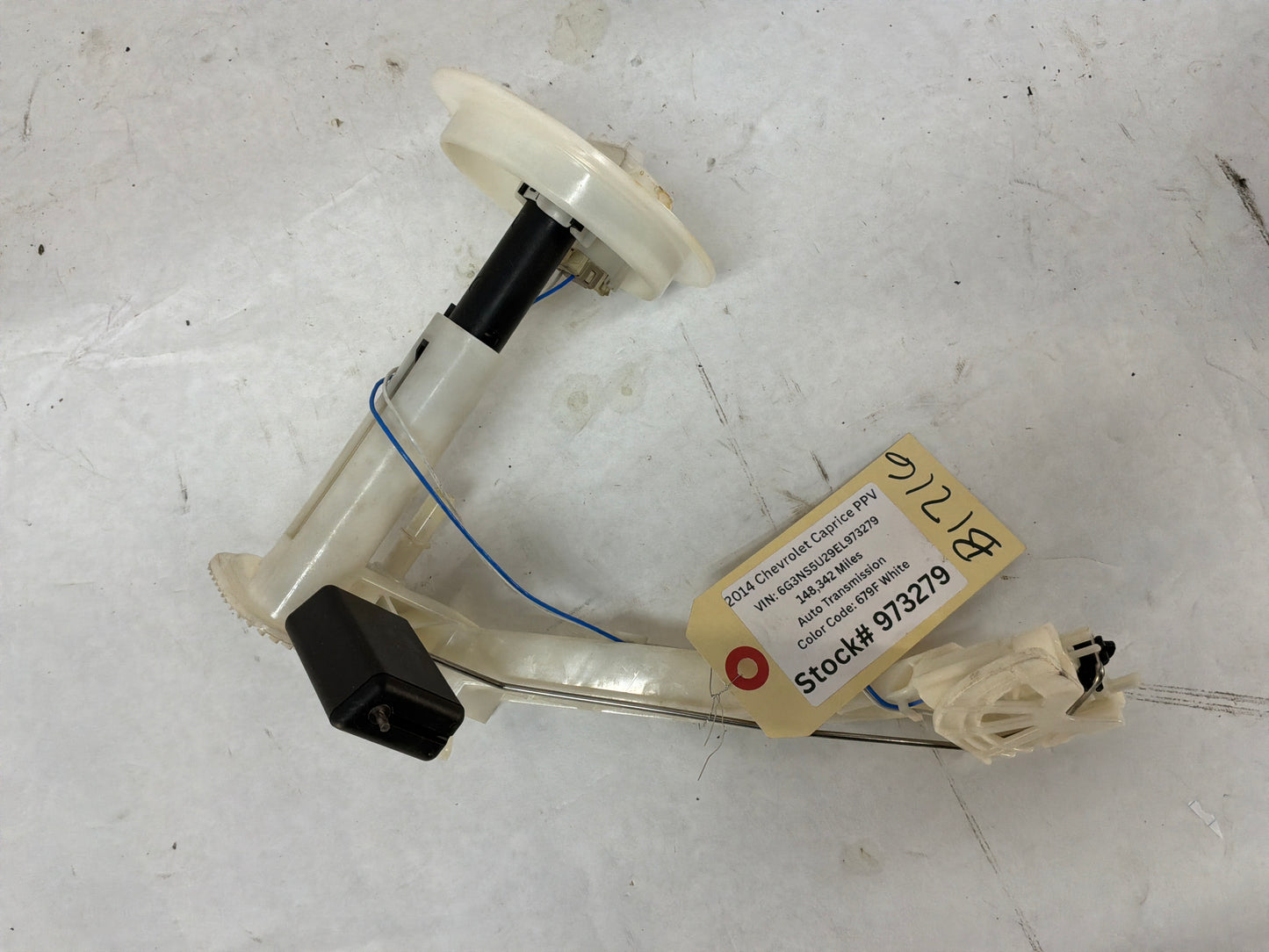 2014 Chevy SS Sedan Fuel Pump and Level Sending Unit Assembly OEM