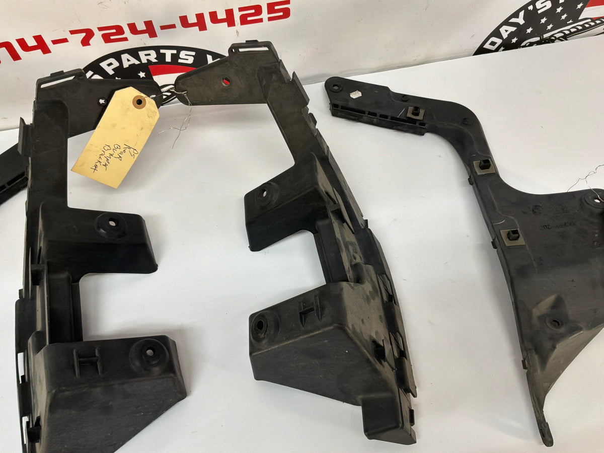 2008 Pontiac G8 GT Complete Rear Bumper Brackets Mounts Supports Guides Set OEM