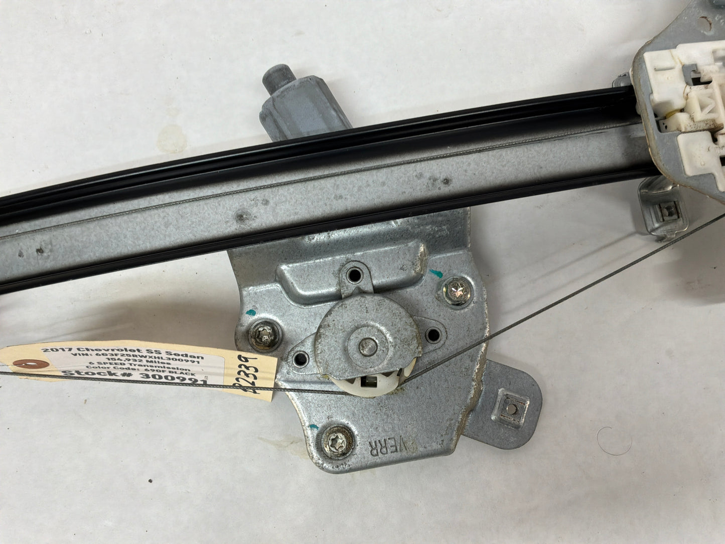 2017 Chevy SS Sedan RH Passenger Rear Window Regulator Motor OEM
