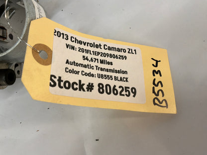 2013 Chevy Camaro ZL1 Ignition Lock Housing Assembly w/ Key Transmitter OEM