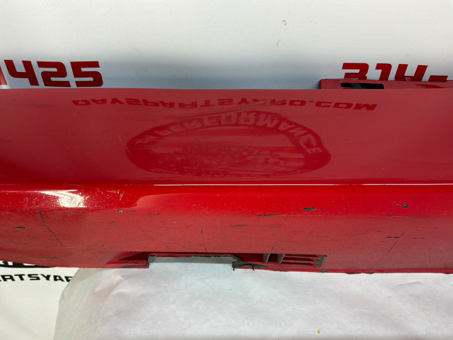 2014 Chevy SS Sedan LH Driver Rocker Molding Side Skirt Panel Red OEM