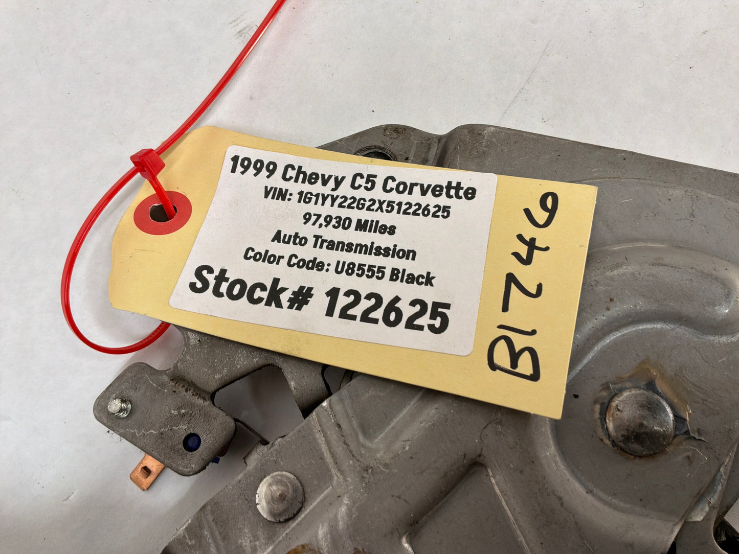 1999 Chevy C5 Corvette Emergency Parking Handle E Brake Lever OEM