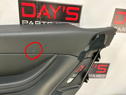 2004 Pontiac GTO RH Passenger Rear Interior Quarter Door Panel Trim Black OEM