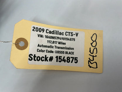 2009 Cadillac CTS-V Navigation Radio Pop Up Touch Screen Display Unit OEM