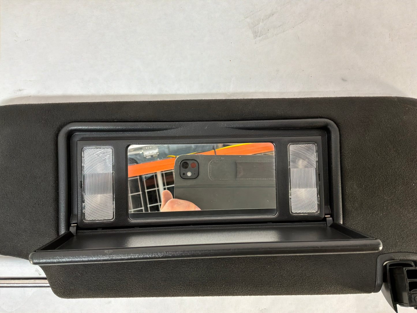 2016 Cadillac CTS-V Sedan RH & LH Sunvisor Sun Visor Shade Set w/ Clips OEM