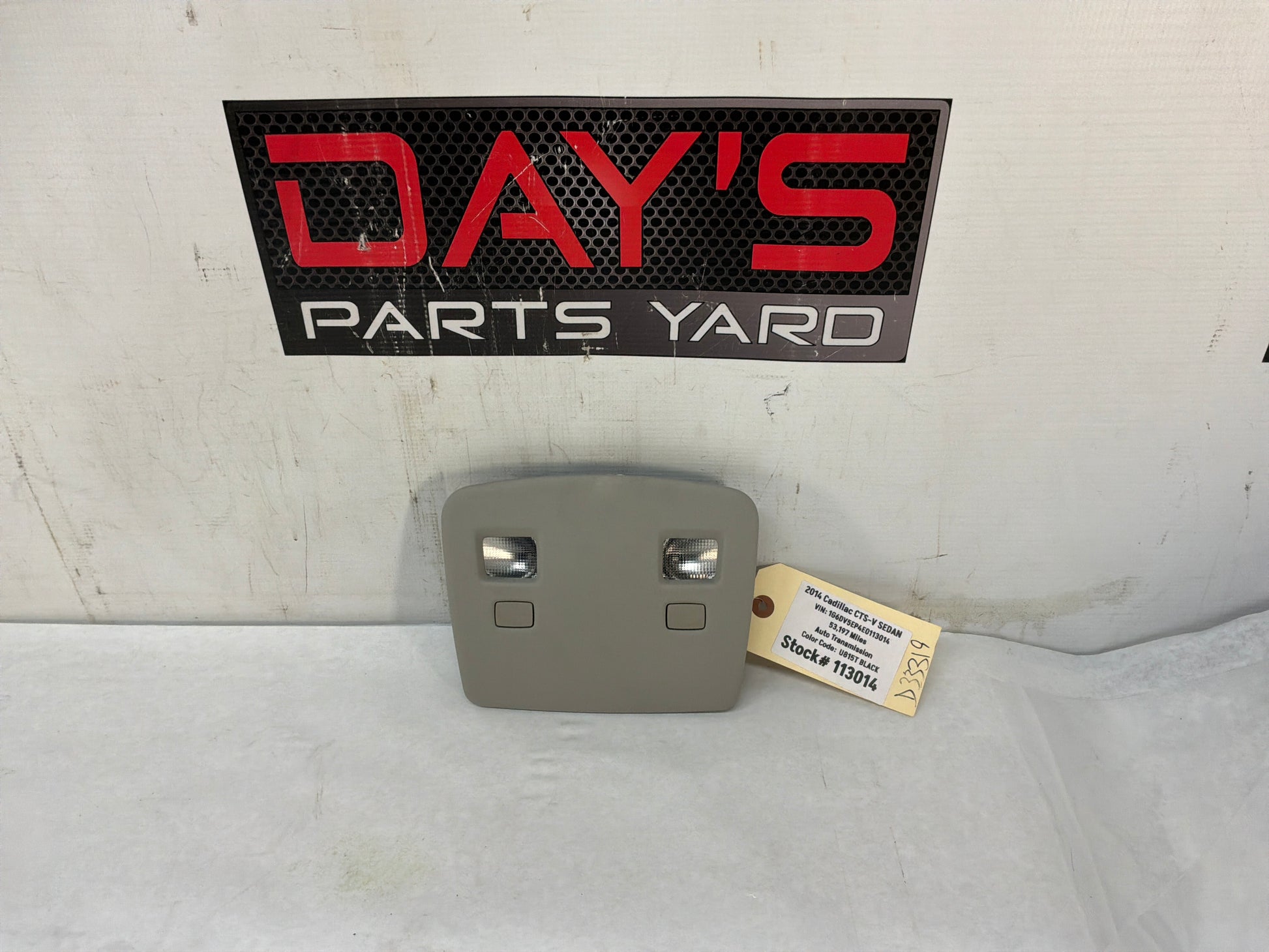 Dome light - Day's Parts Yard