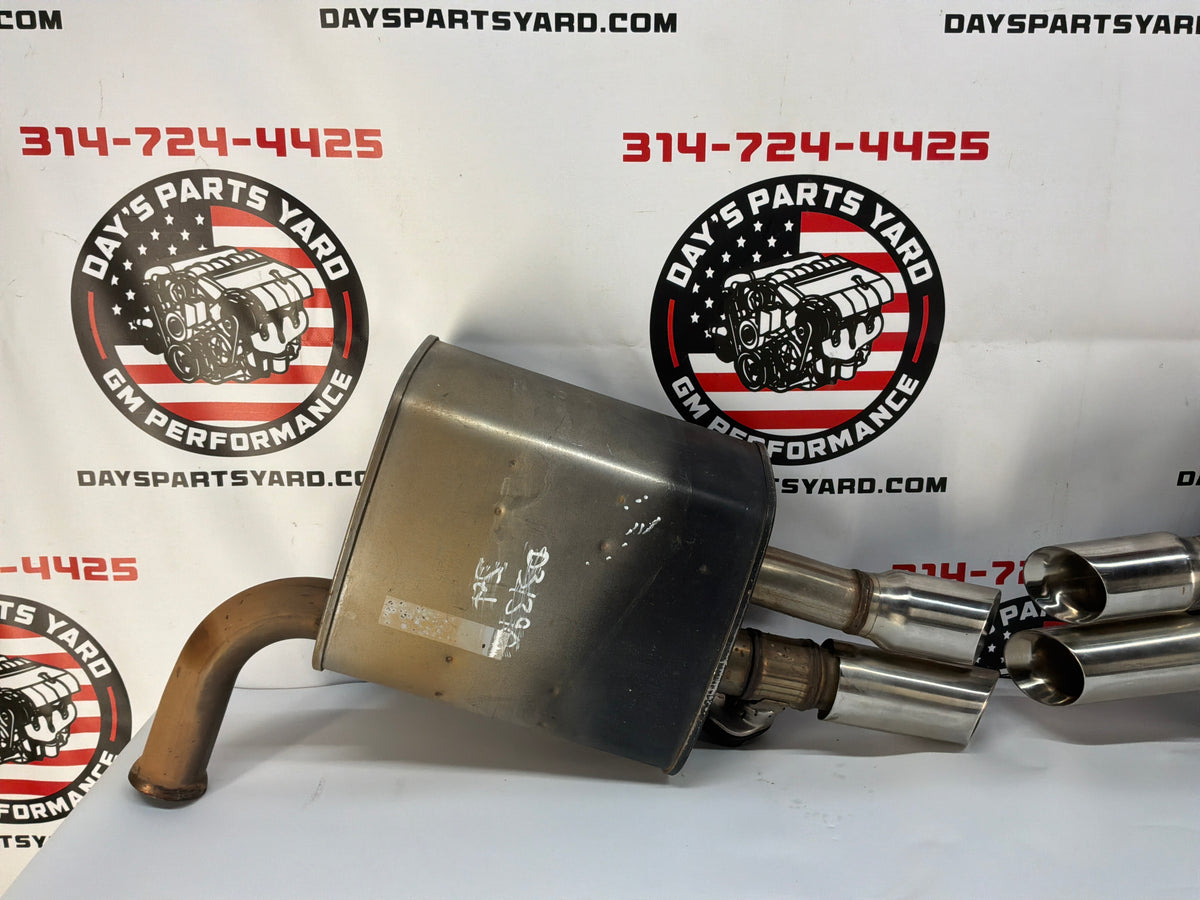 2016-2017 Chevy SS Sedan Factory OEM Bi Mode RH & LH Exhaust Mufflers OEM
