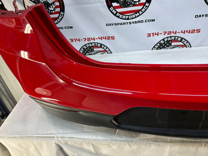 2014 Chevy SS Sedan Rear Bumper Cover Red OEM