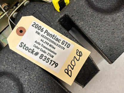 2006 Pontiac GTO Emergency Spare Tire Jack Tool Kit OEM