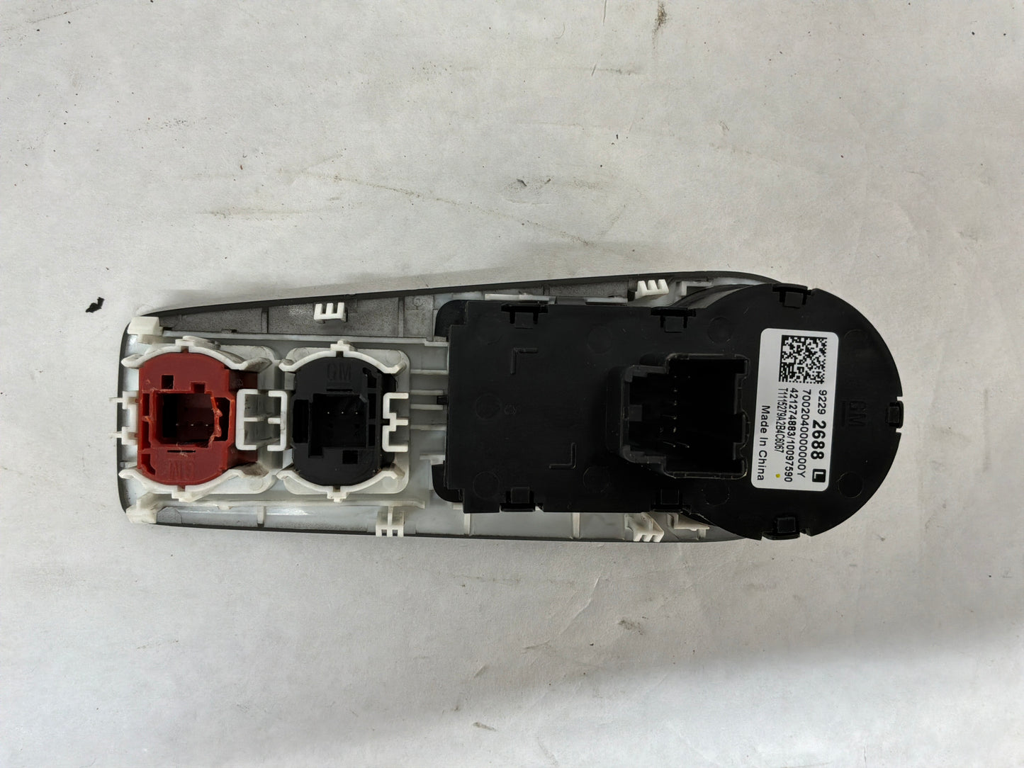 2016 Chevy Caprice PPV Headlight Lamp Light Switch w/ Trim Plate OEM