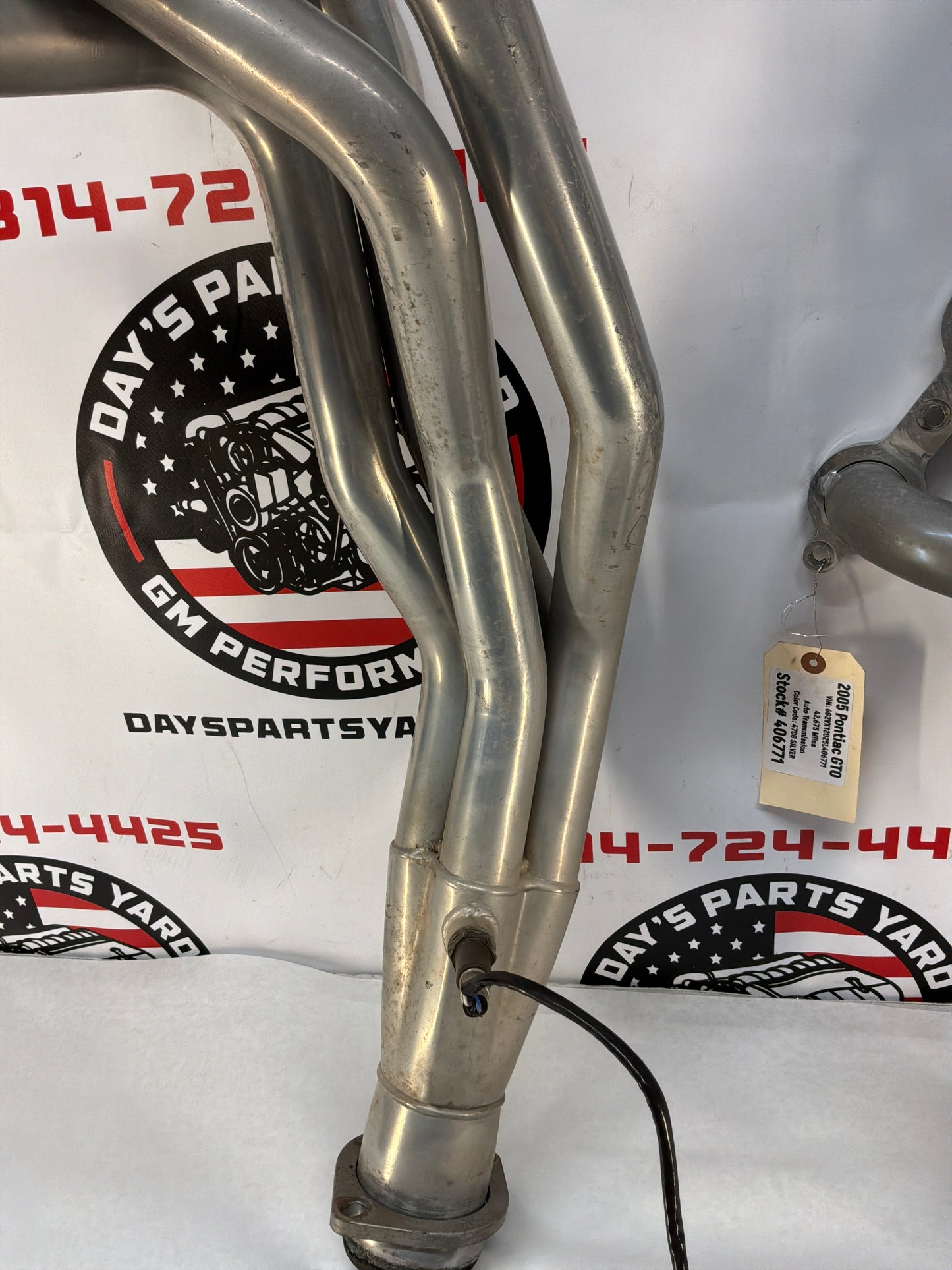 2005 Pontiac GTO Kooks Long Tube Exhaust Headers DAMAGED