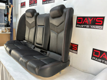 2017 Chevy SS Sedan Rear Seats Black Leather Alcantara Suede OEM
