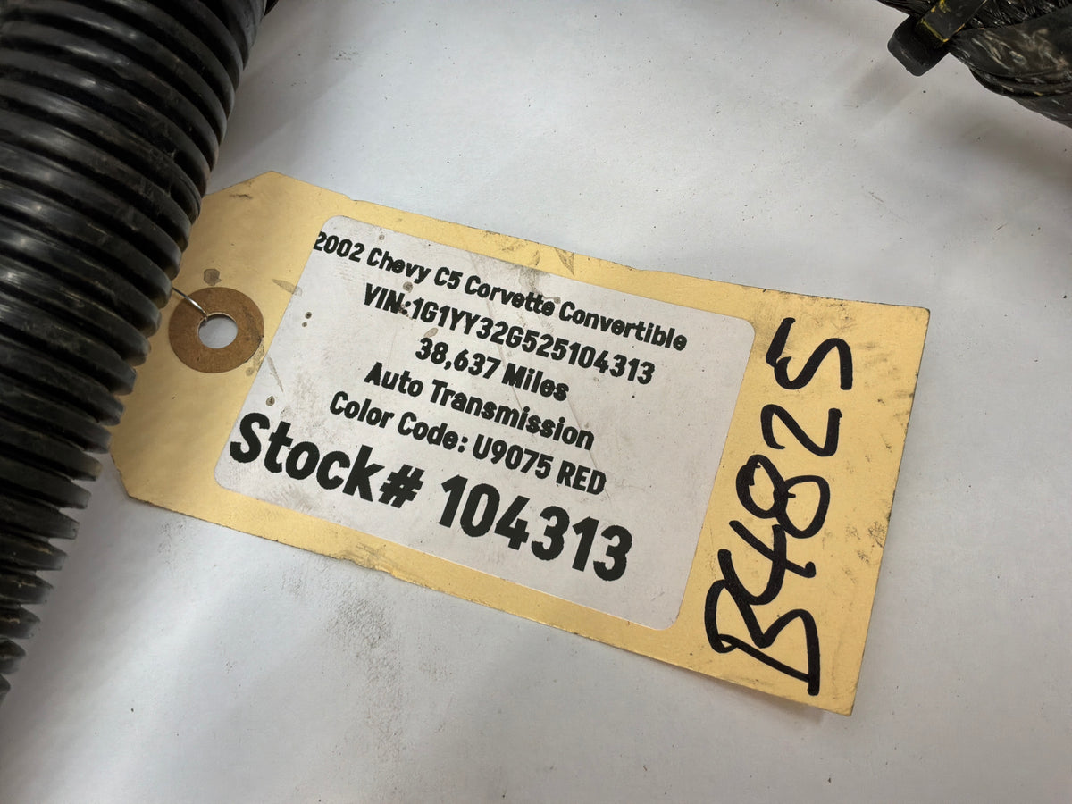 2002 Chevy C5 Corvette Convertible Engine Motor Automatic Transmission Wire Wiring Harness OEM