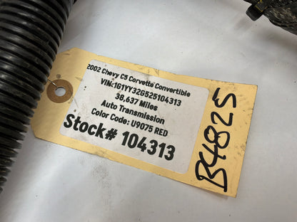 2002 Chevy C5 Corvette Convertible Engine Motor Automatic Transmission Wire Wiring Harness OEM