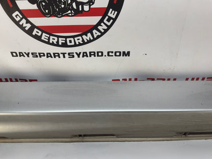 2014 Chevy SS Sedan RH Passenger Rocker Molding Side Skirt Panel Trim Silver OEM