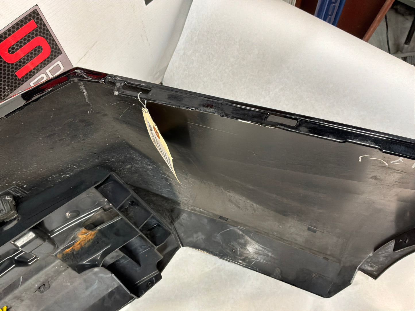 2011 Cadillac CTS-V Coupe Complete Rear Bumper Black OEM