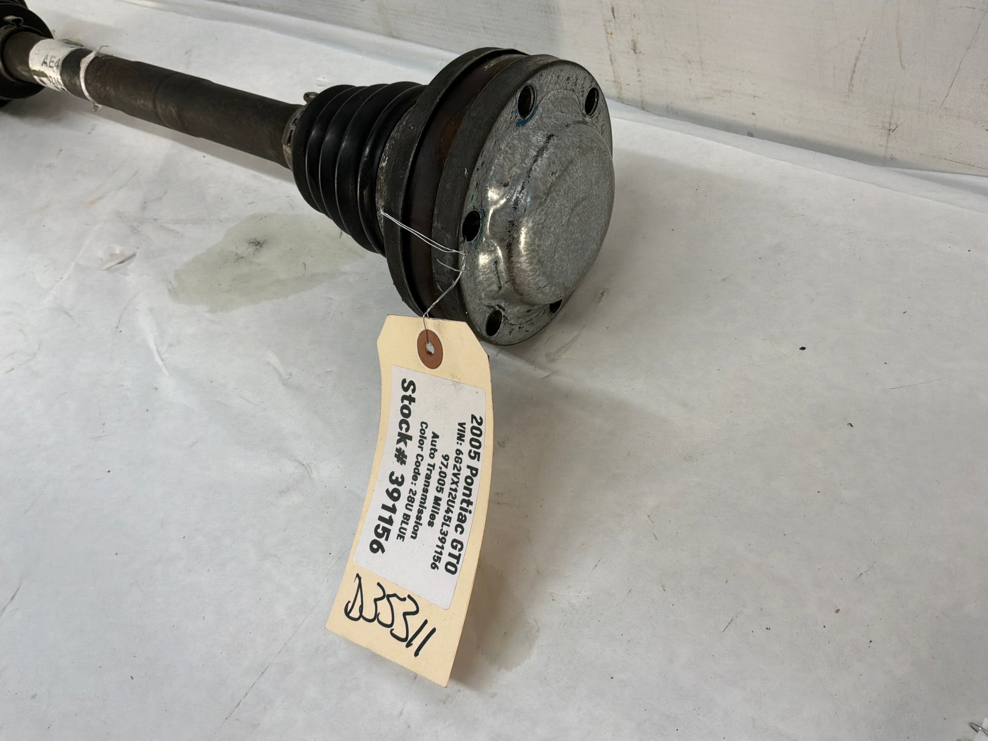 Lh axle - Day's Parts Yard
