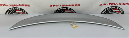 2014 Chevy SS Sedan Trunk Deck Lid Spoiler Wing Silver OEM