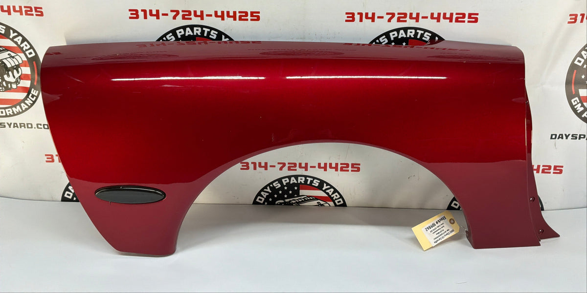 2002 Chevy C5 Corvette RH Passenger Rear Quarter Fender Panel Yellow OEM