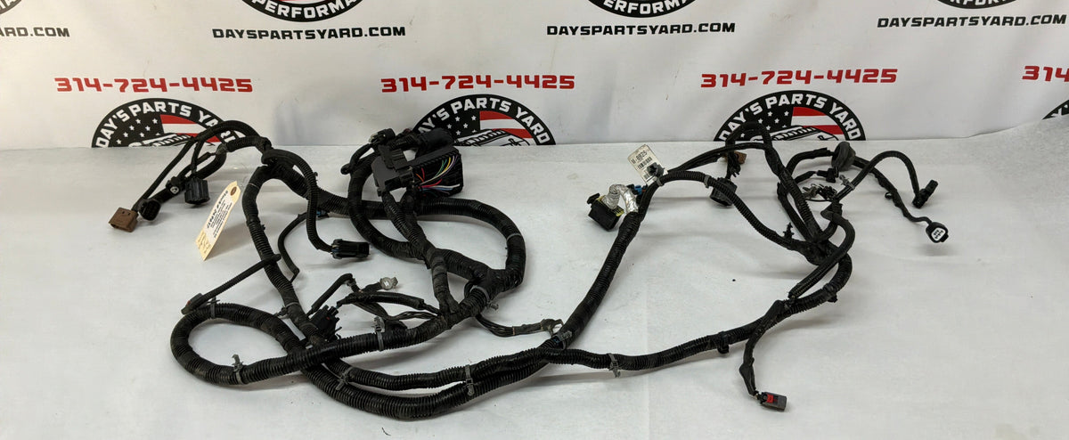 2014 Chevy Camaro SS Engine Bay Head Lamp Light Firewall Wire Wiring Harness OEM