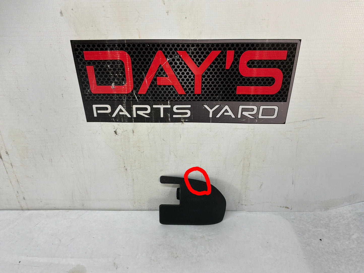 2008 Pontiac G8 GT RH Passenger Front Seat Track Inner Plastic Trim Cover OEM