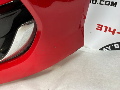 2014 Chevy SS Sedan Complete Front Bumper Fascia Cover Red OEM