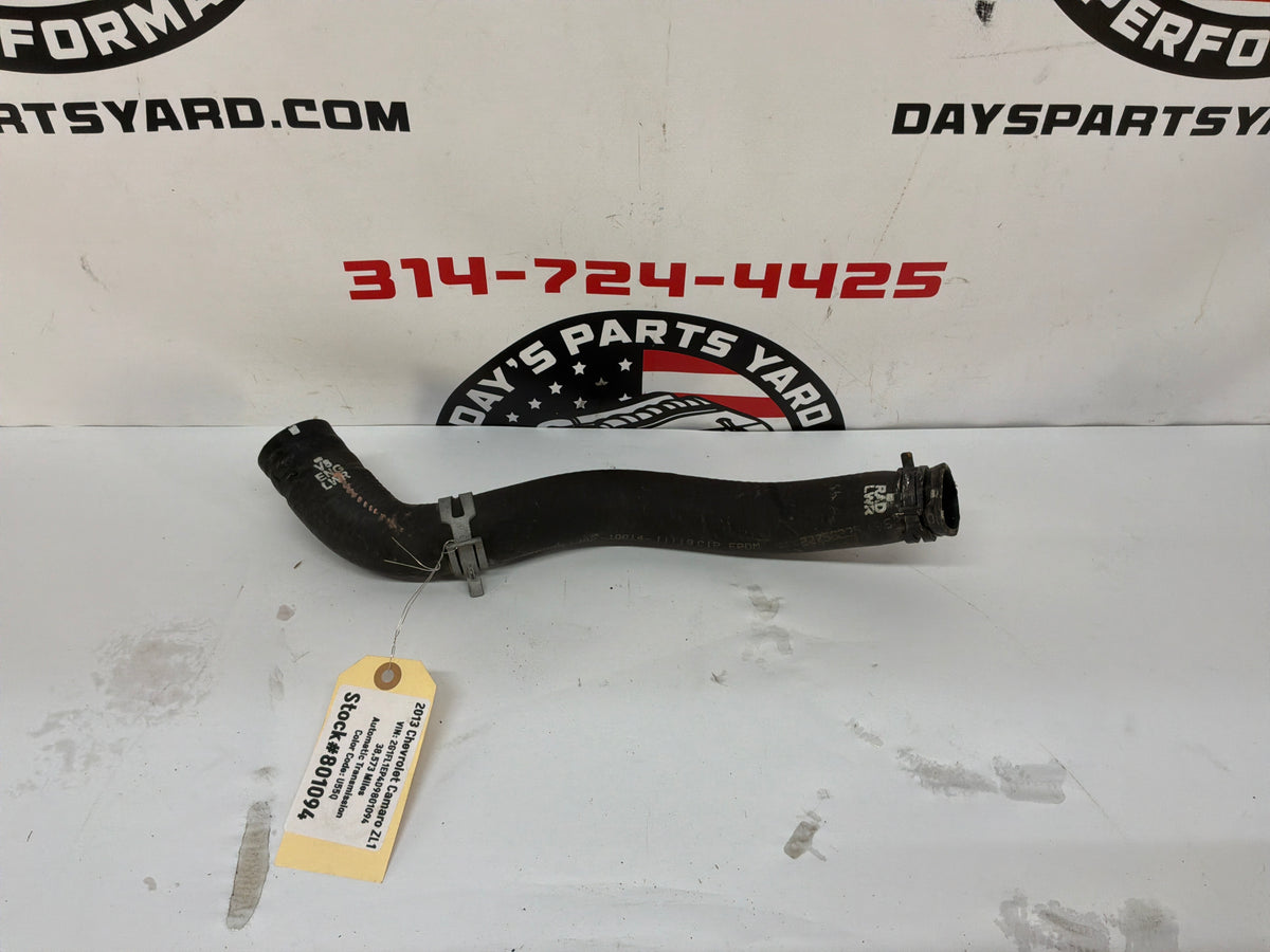 2013 Chevy Camaro ZL1 Upper Radiator Hose OEM