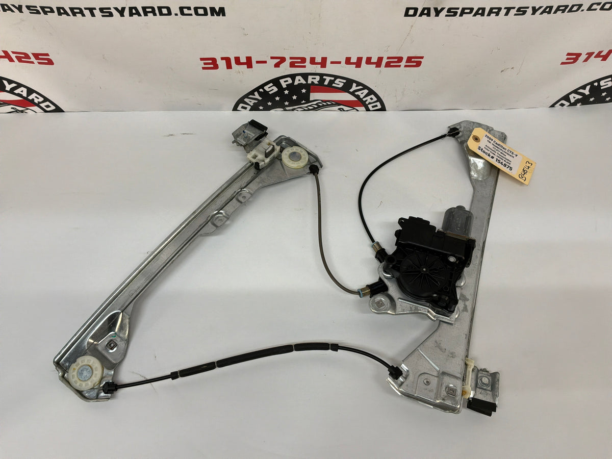 2009 Cadillac CTS-V LH Driver Window Regulator Motor OEM