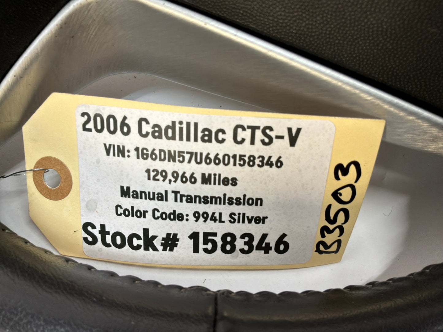 2006 Cadillac CTS-V Steering Wheel Assembly OEM