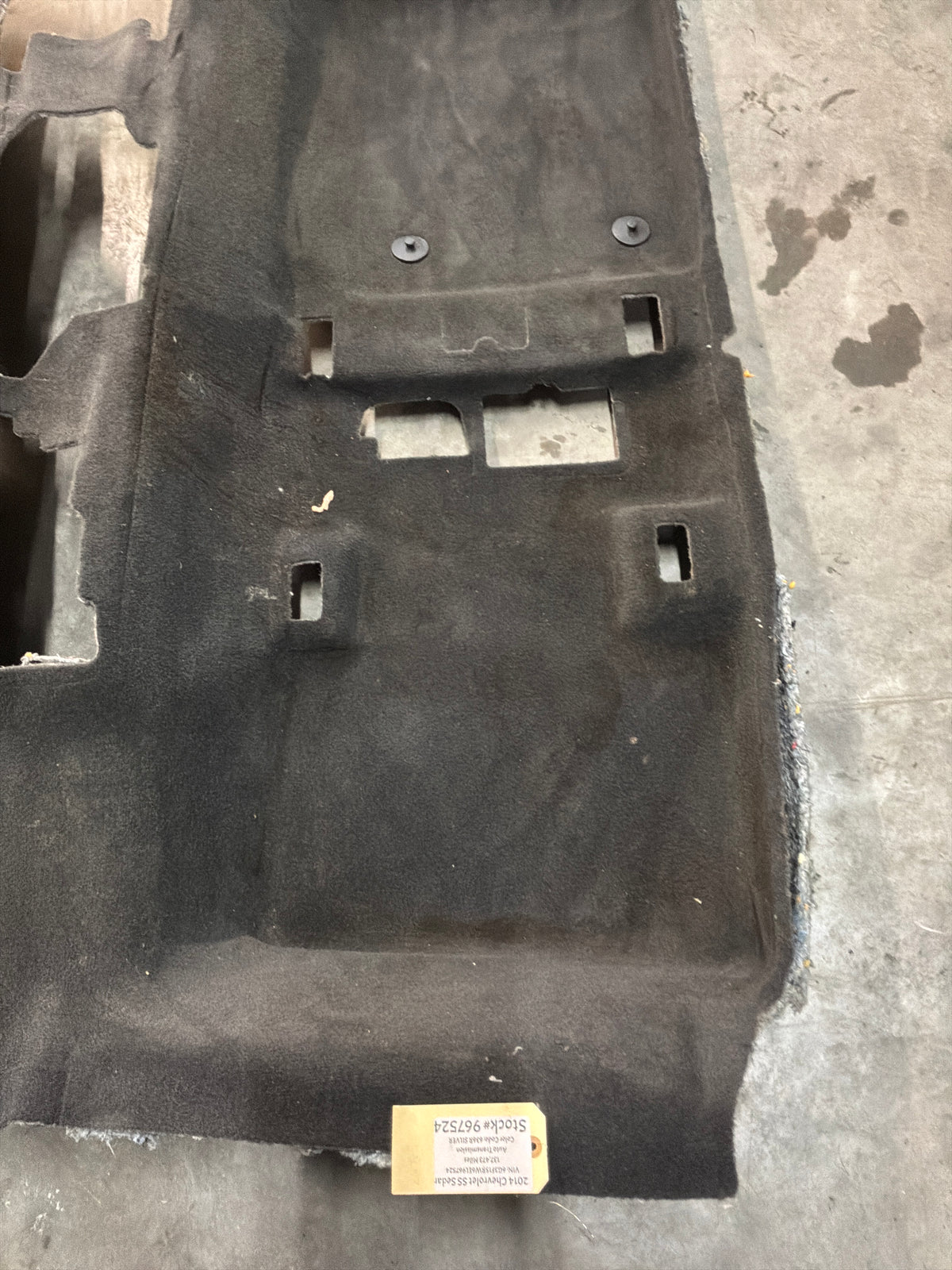 2014 Chevrolet SS Sedan Complete Floor Carpet OEM