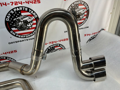 1999 Chevy C5 Corvette BBE Billy Boat Bullet Axle Back Exhaust