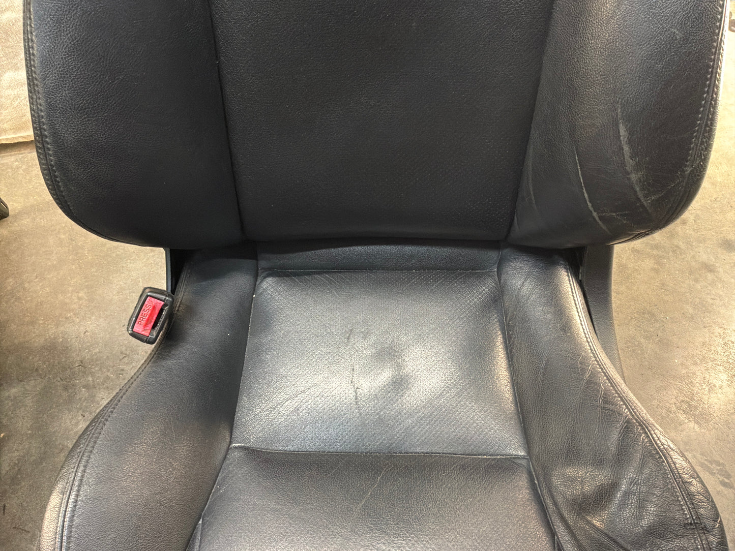 2005 Pontiac GTO Black Leather Front and Rear Seats Set OEM