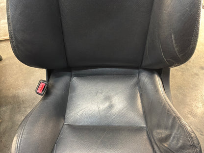 2005 Pontiac GTO Black Leather Front and Rear Seats Set OEM