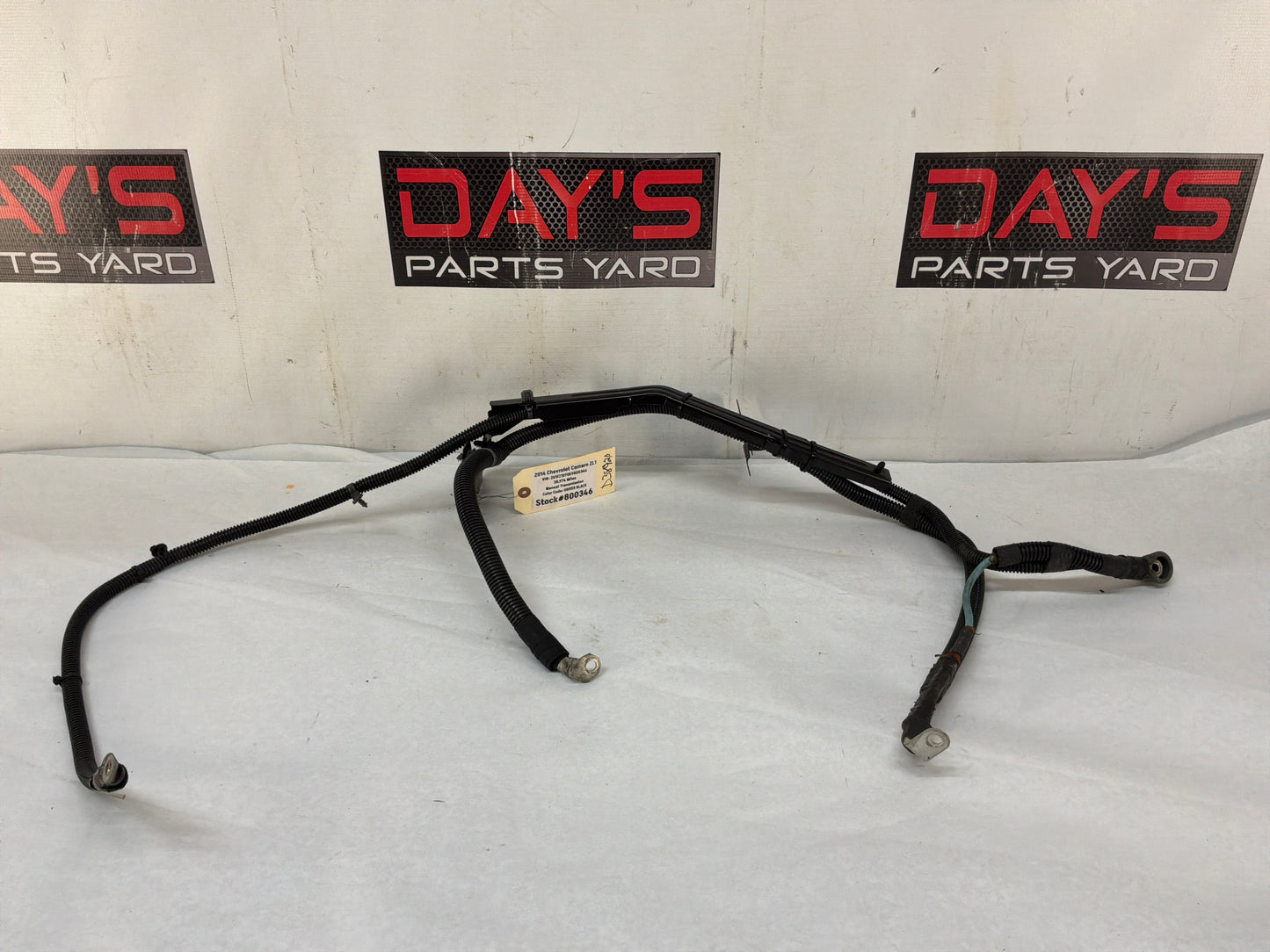 2014 Chevy Camaro ZL1 Engine Motor Positive Negative Battery Wire Wiring Harness OEM