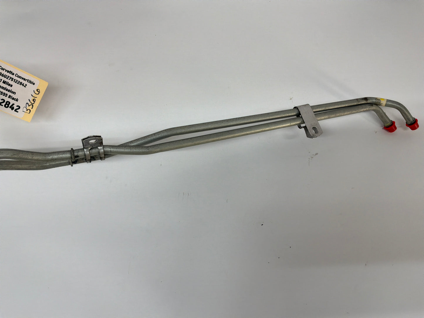 2007 Chevy C6 Corvette Convertible Transmission Oil Fluid Cooler Pine Line Hose OEM