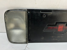 2002 Chevy C5 Corvette Rear License Plate Bracket Finish Panel Reverse Lights Lamps OEM