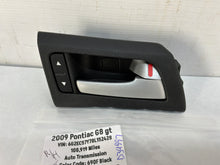 2009 Pontiac G8 RH Passenger Rear Interior Door Handle OEM - Day's Parts Yard