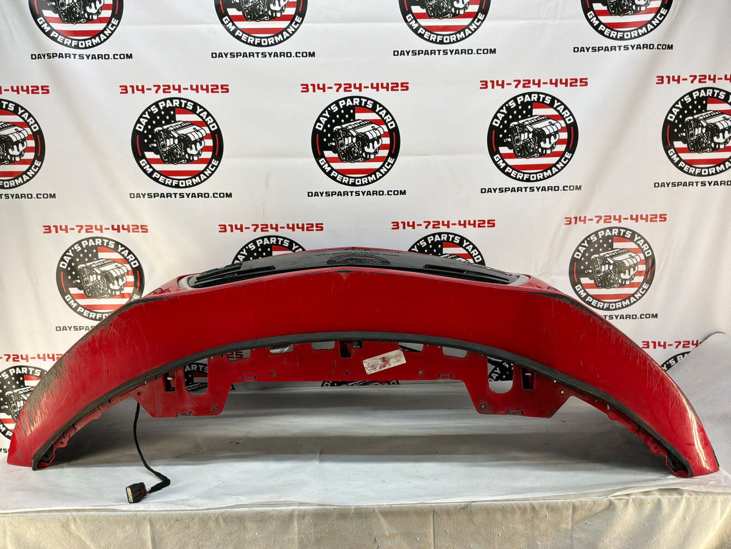 2014 Chevy SS Sedan Complete Front Bumper Fascia Cover Red OEM