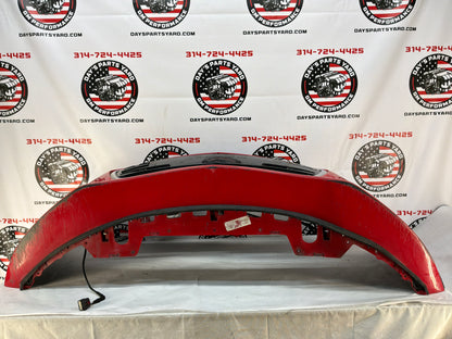 2014 Chevy SS Sedan Complete Front Bumper Fascia Cover Red OEM