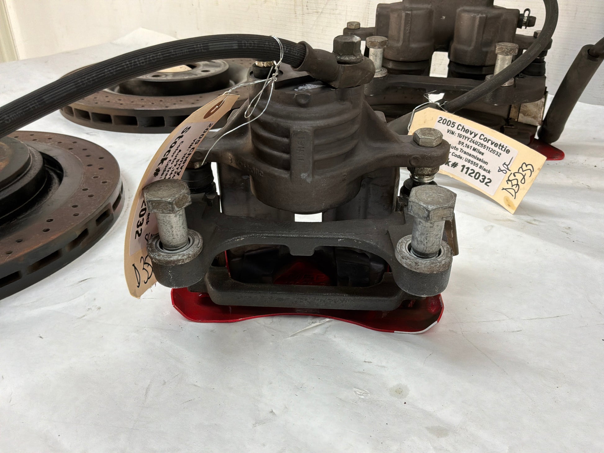 Front and rear PBR calipers w rotors - Day's Parts Yard