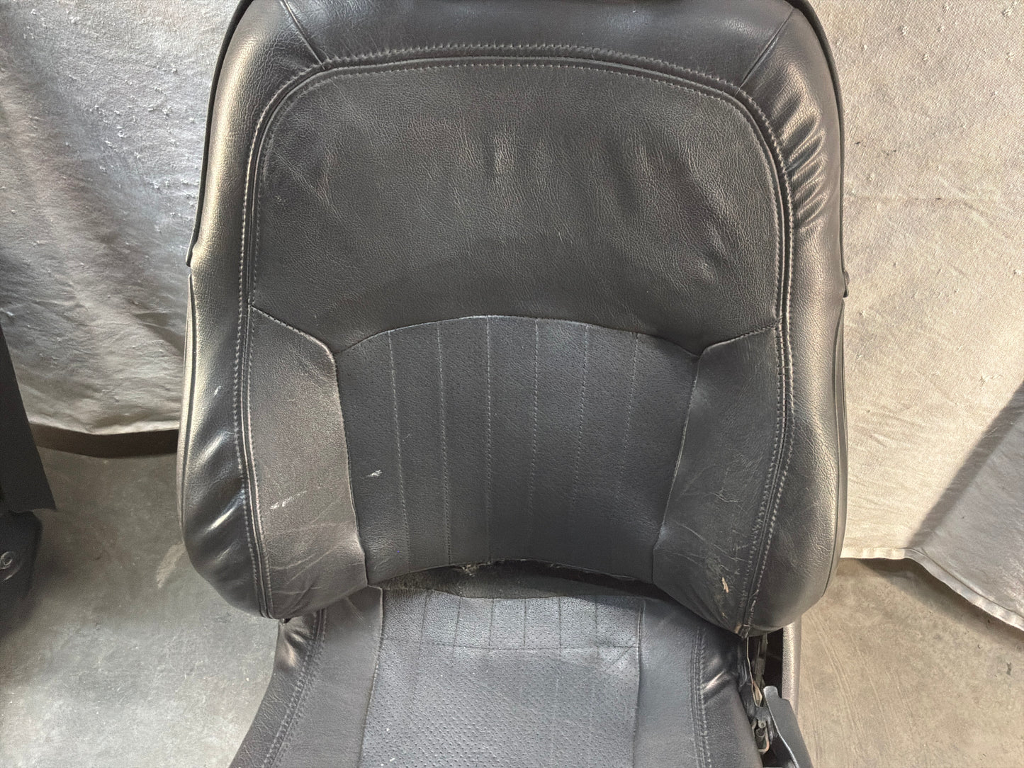 2002 Pontiac Trans Am WS6 Fronts and Rears Black Leather Seats OEM