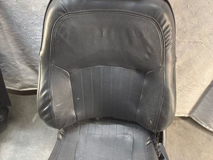 2002 Pontiac Trans Am WS6 Fronts and Rears Black Leather Seats OEM