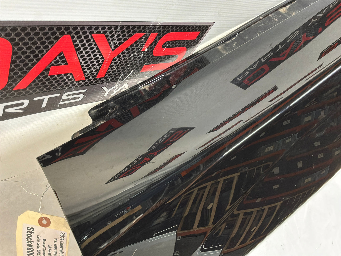 2014 Chevy Camaro ZL1 LH Driver Front Fender Black OEM