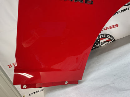2013 Chevy Camaro 1LE RH Passenger Front Fender Red OEM