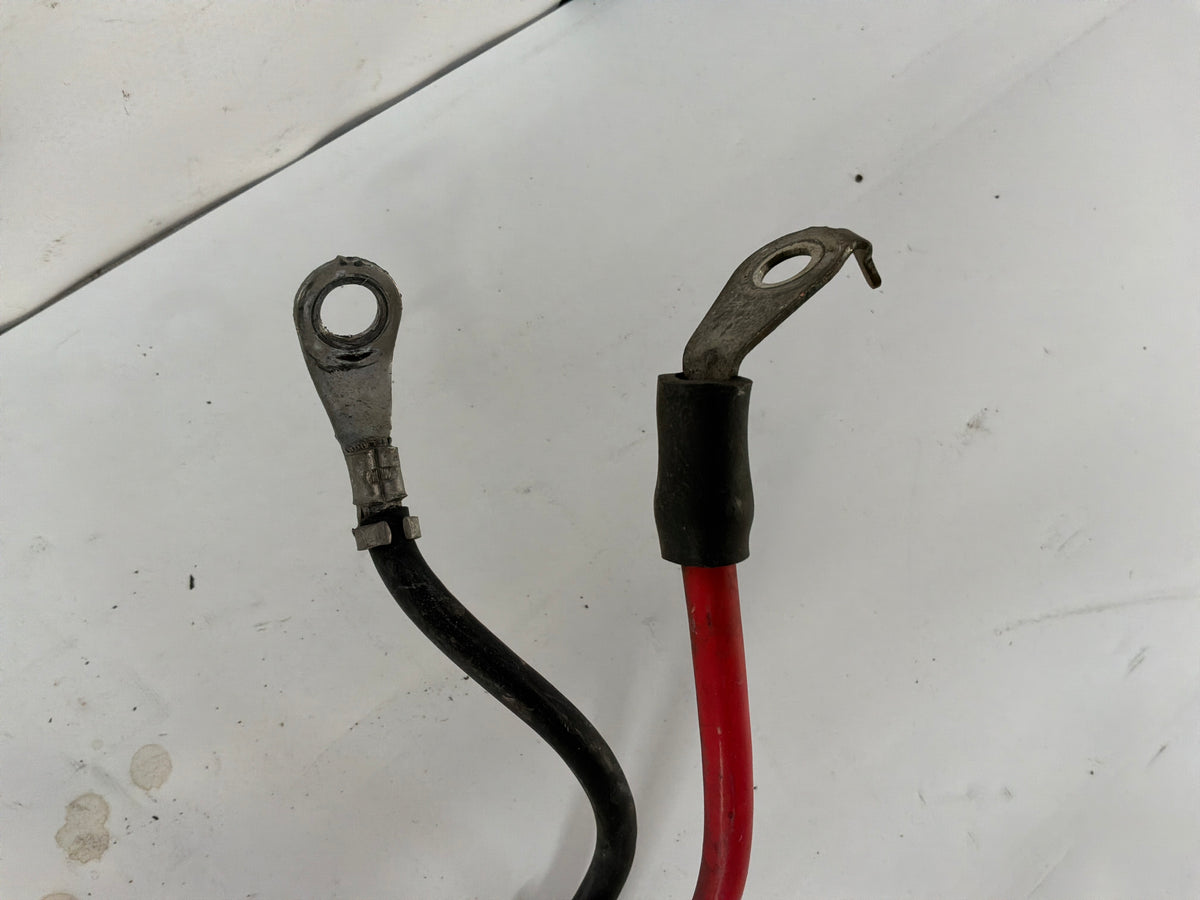 2002 Chevy Corvette Convertible Positive Negative Battery Charger Wire Wiring Harness OEM