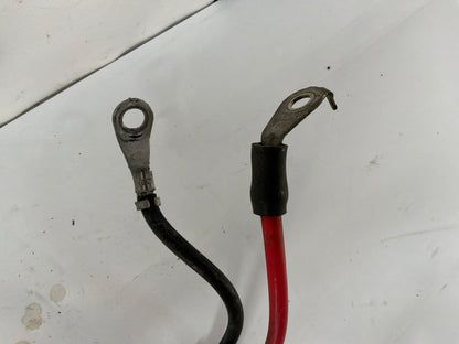 2002 Chevy Corvette Convertible Positive Negative Battery Charger Wire Wiring Harness OEM