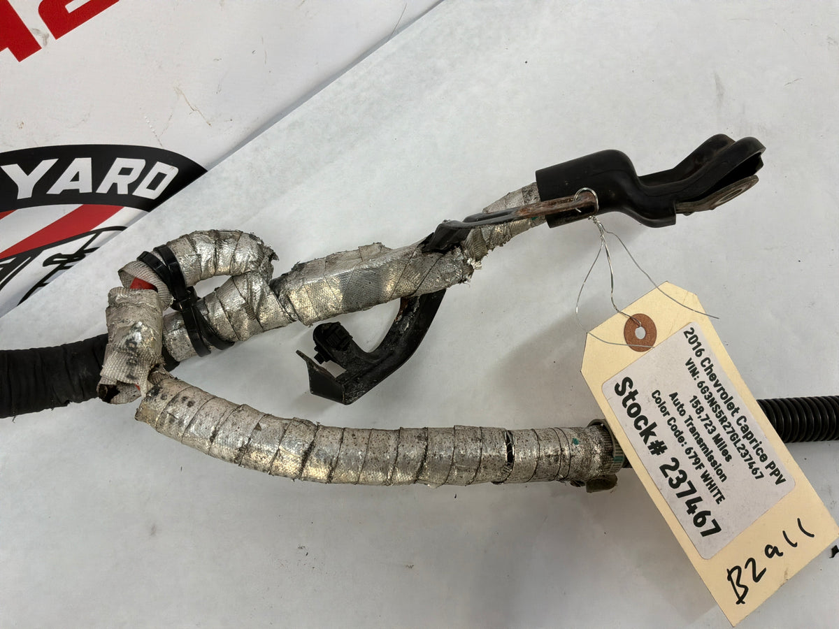 2016 Chevy Caprice PPV Positive Starter Alternator Wire Wiring Harness Cable OEM