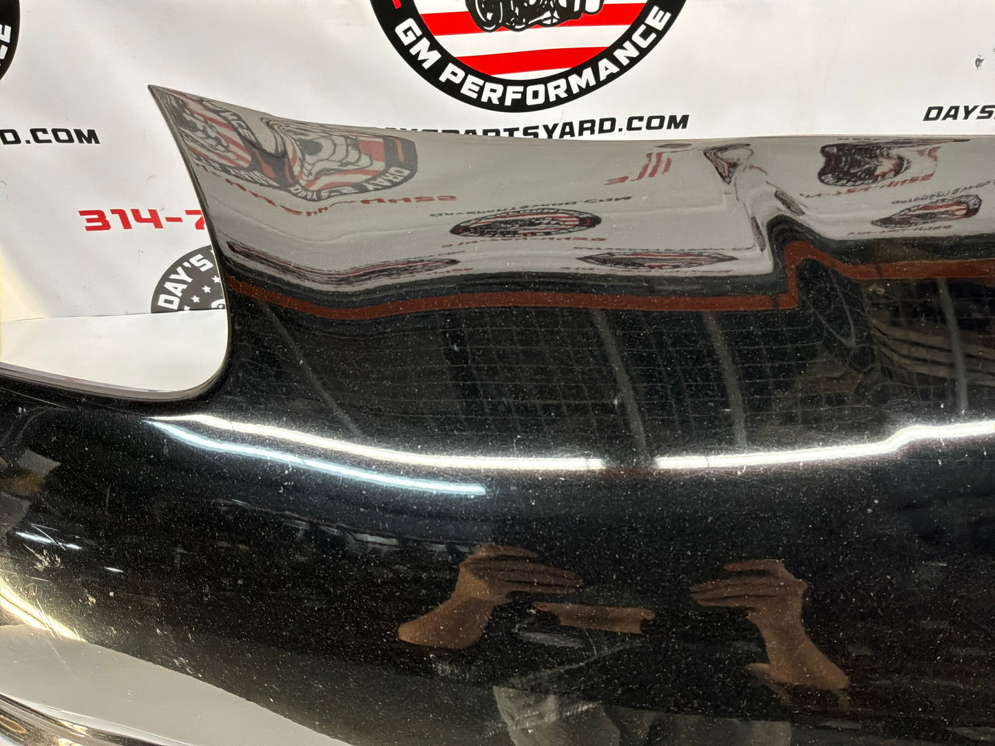 2007 Chevy C6 Corvette Convertible Complete Front Bumper Cover Panel Black OEM